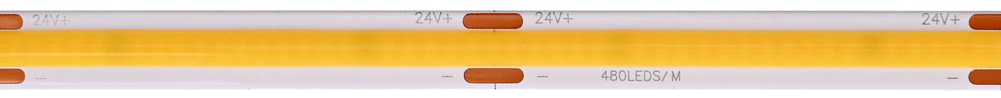 Neutralweiß COB LED Band 24V / 10W´M / 480 LEDs´M / 500cm