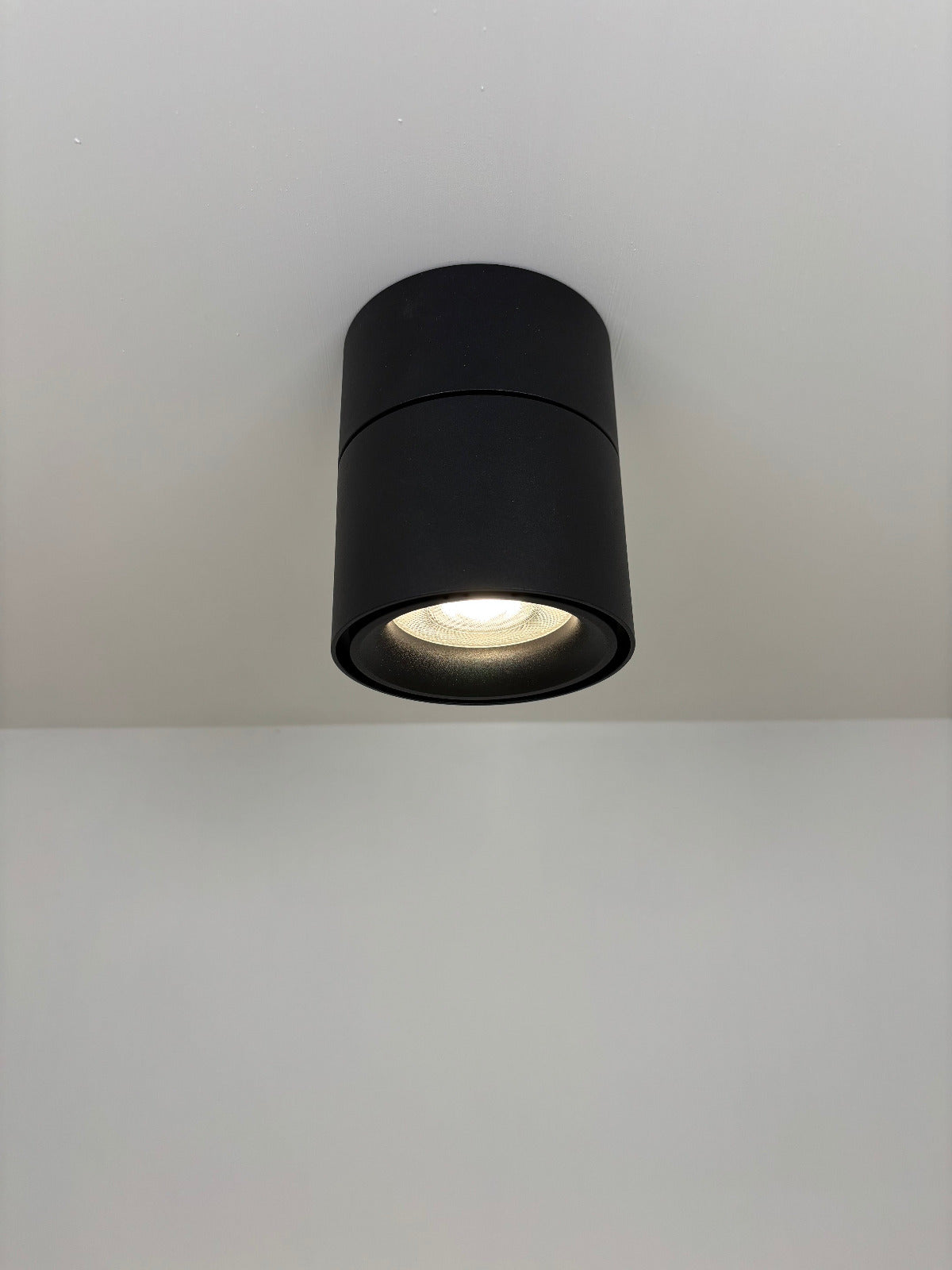 LED-Deckenstrahler, dreh- und neigbar, schwarz, 1flg. 24W