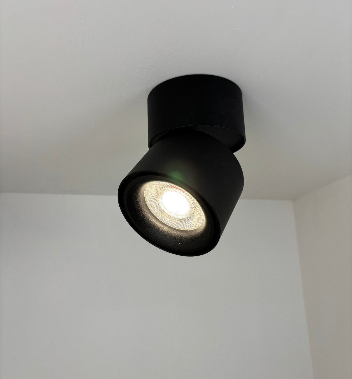 LED-Deckenstrahler, dreh- und neigbar, schwarz, 1flg. 24W