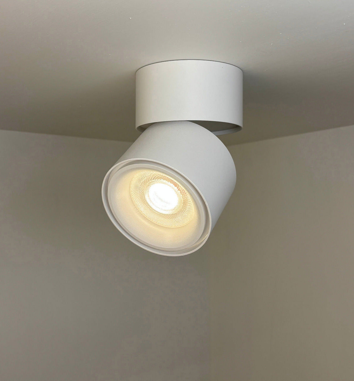 LED-Deckenstrahler, dreh- und neigbar, weiß, 1flg. 24W