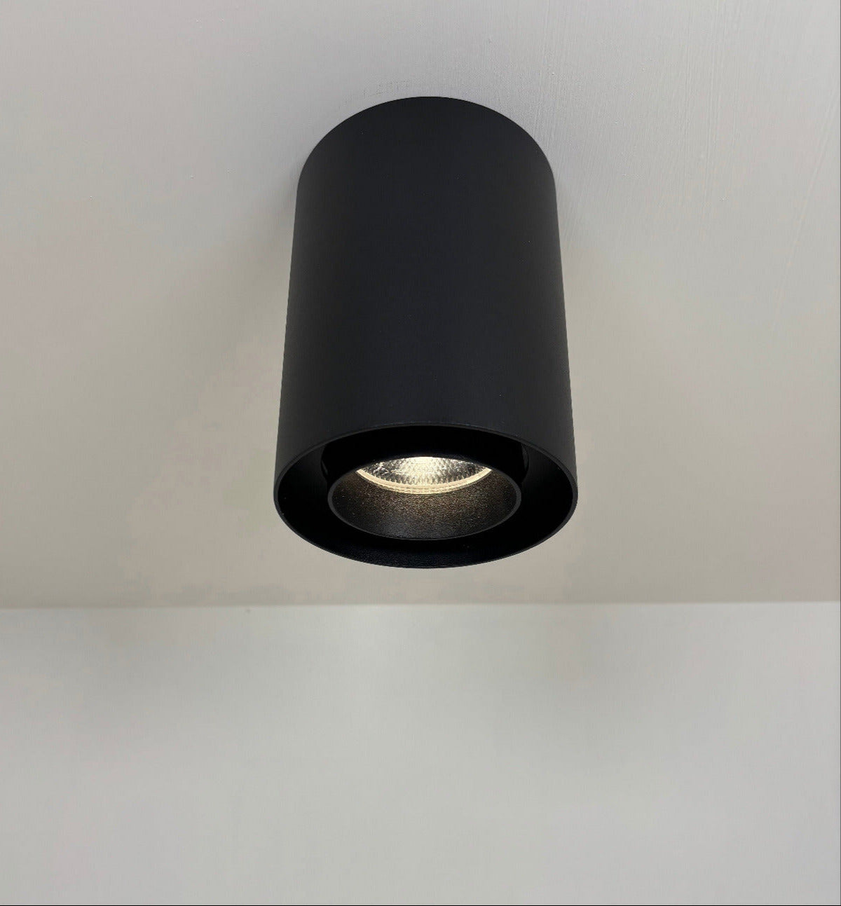 LED-Deckenstrahler, schwarz, 1flg. 20W, IP54, beweglich
