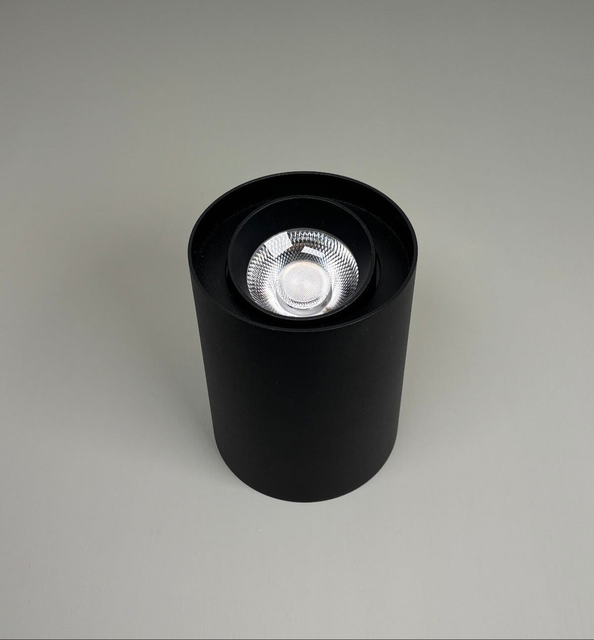 LED-Deckenstrahler, schwarz, 1flg. 20W, IP54, beweglich