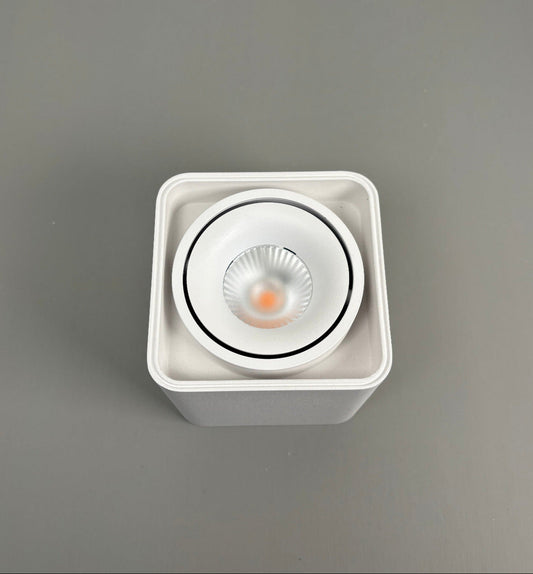 LED-Deckenstrahler, dreh- und neigbar, weiß, 1flg. 8W