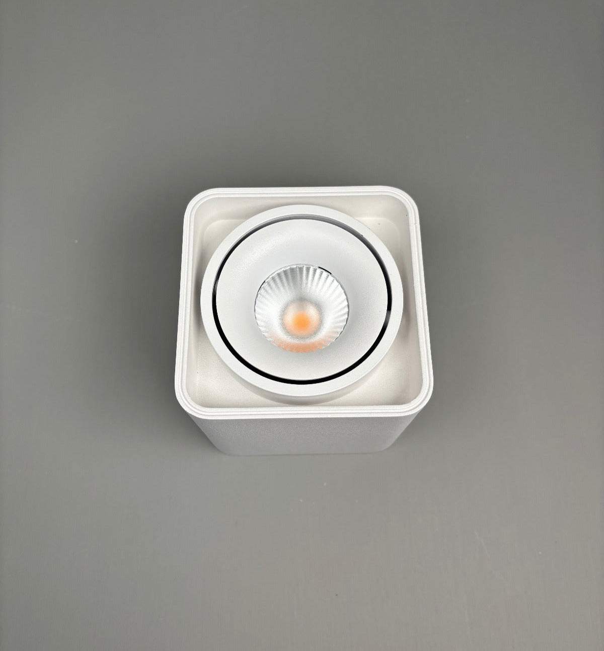 LED-Deckenstrahler, dreh- und neigbar, weiß, 1flg. 8W