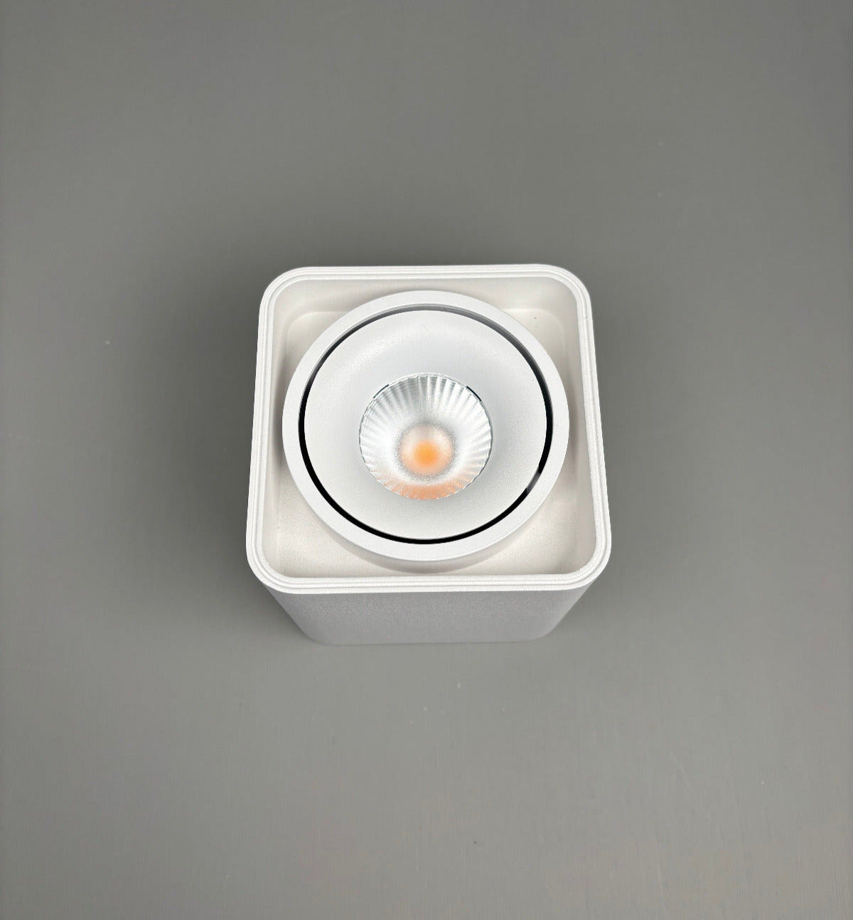 LED-Deckenstrahler, dreh- und neigbar, weiß, 1flg. 8W