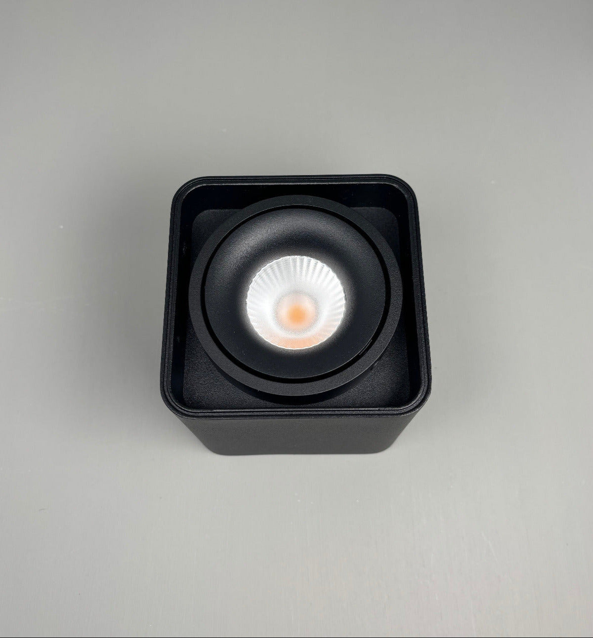 LED-Deckenstrahler, dreh- und neigbar, schwarz, 1flg. 8W