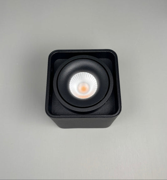 LED-Deckenstrahler, dreh- und neigbar, schwarz, 1flg. 8W