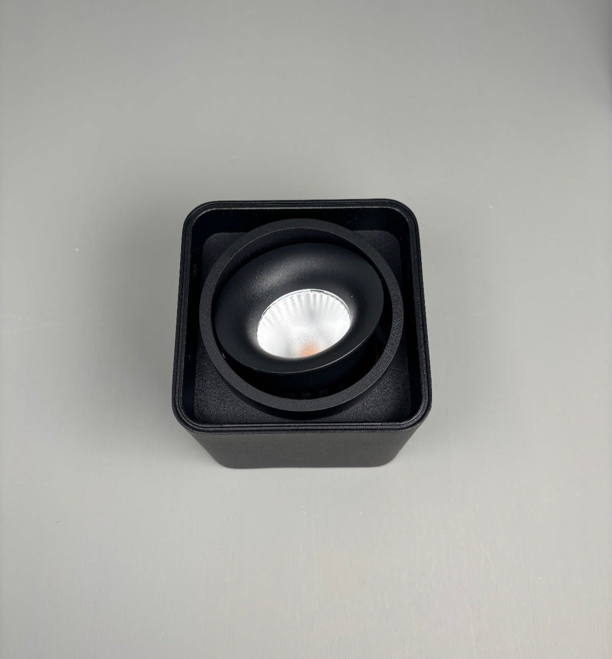 LED-Deckenstrahler, dreh- und neigbar, schwarz, 1flg. 8W