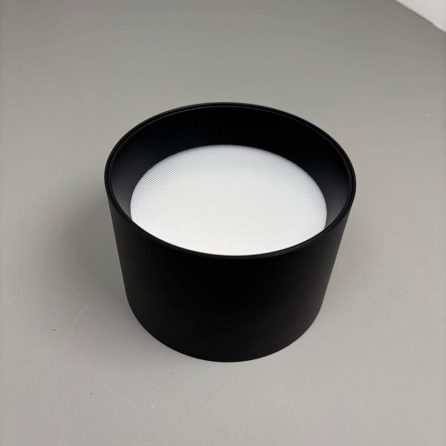 LED-Deckenleuchte, schwarz, 1flg. 12W, IP54