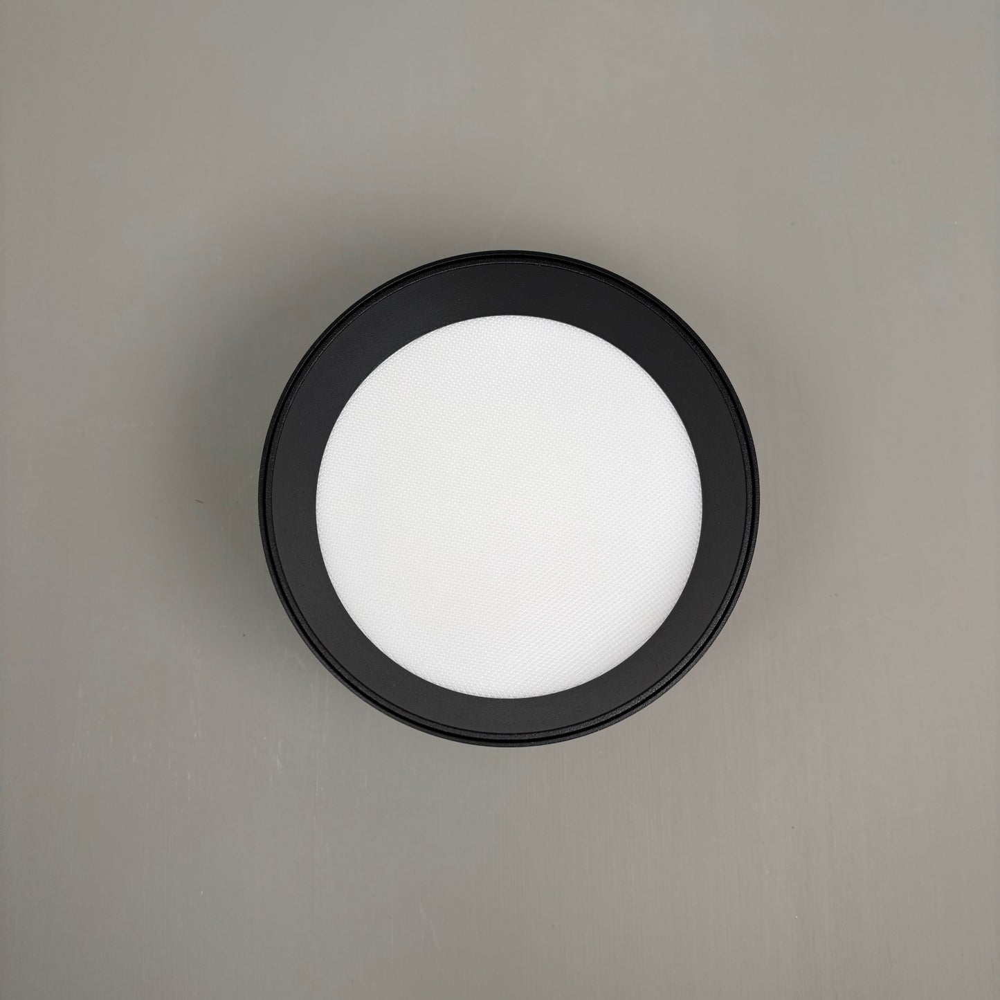 LED-Deckenleuchte, schwarz, 1flg. 12W, IP54