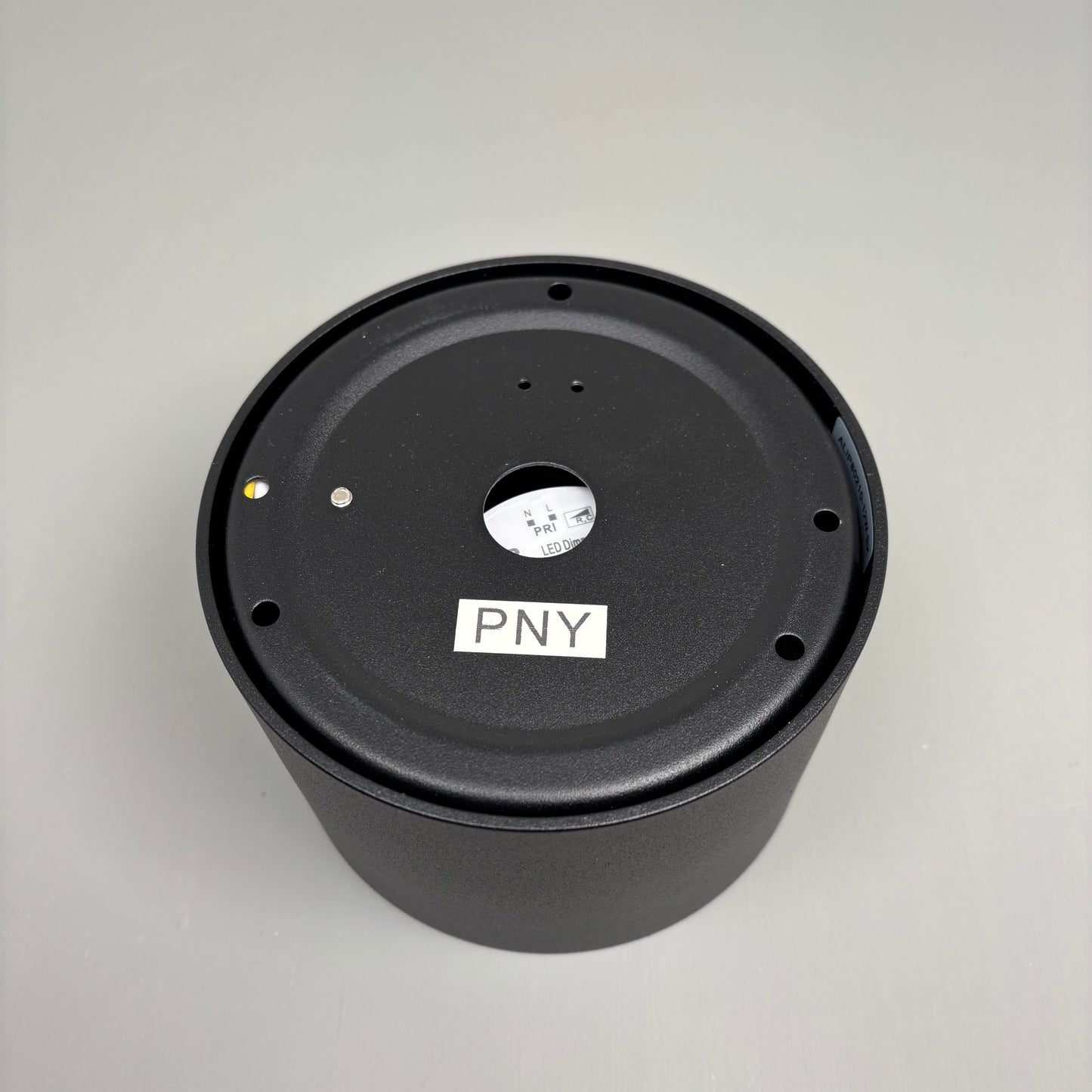 LED-Deckenleuchte, schwarz, 1flg. 12W, IP54
