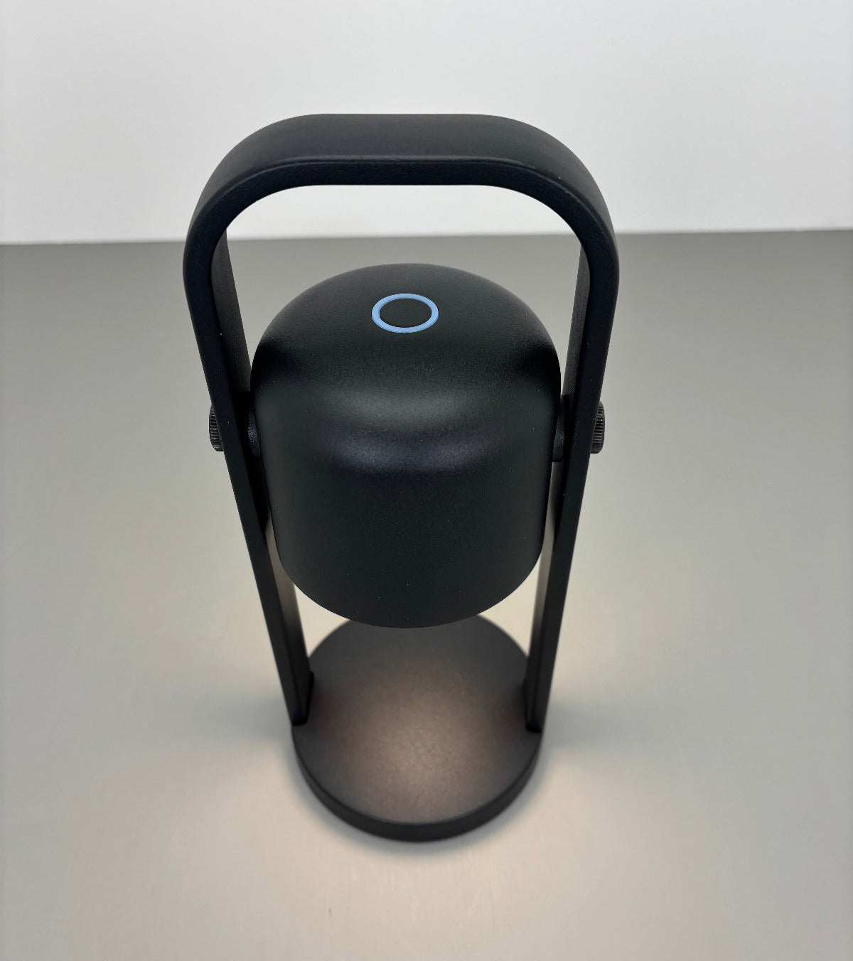 LED-Tischleuchte, grau/schwarz, Akku, dimmbar, IP54