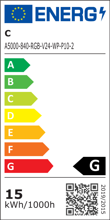 COB RGB LED Band 24V / 15W´M / 840 LEDs´M / 500cm