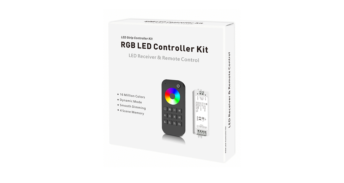 2.4G RF RGB Controller Kit - Farbwechsel - dimmbar