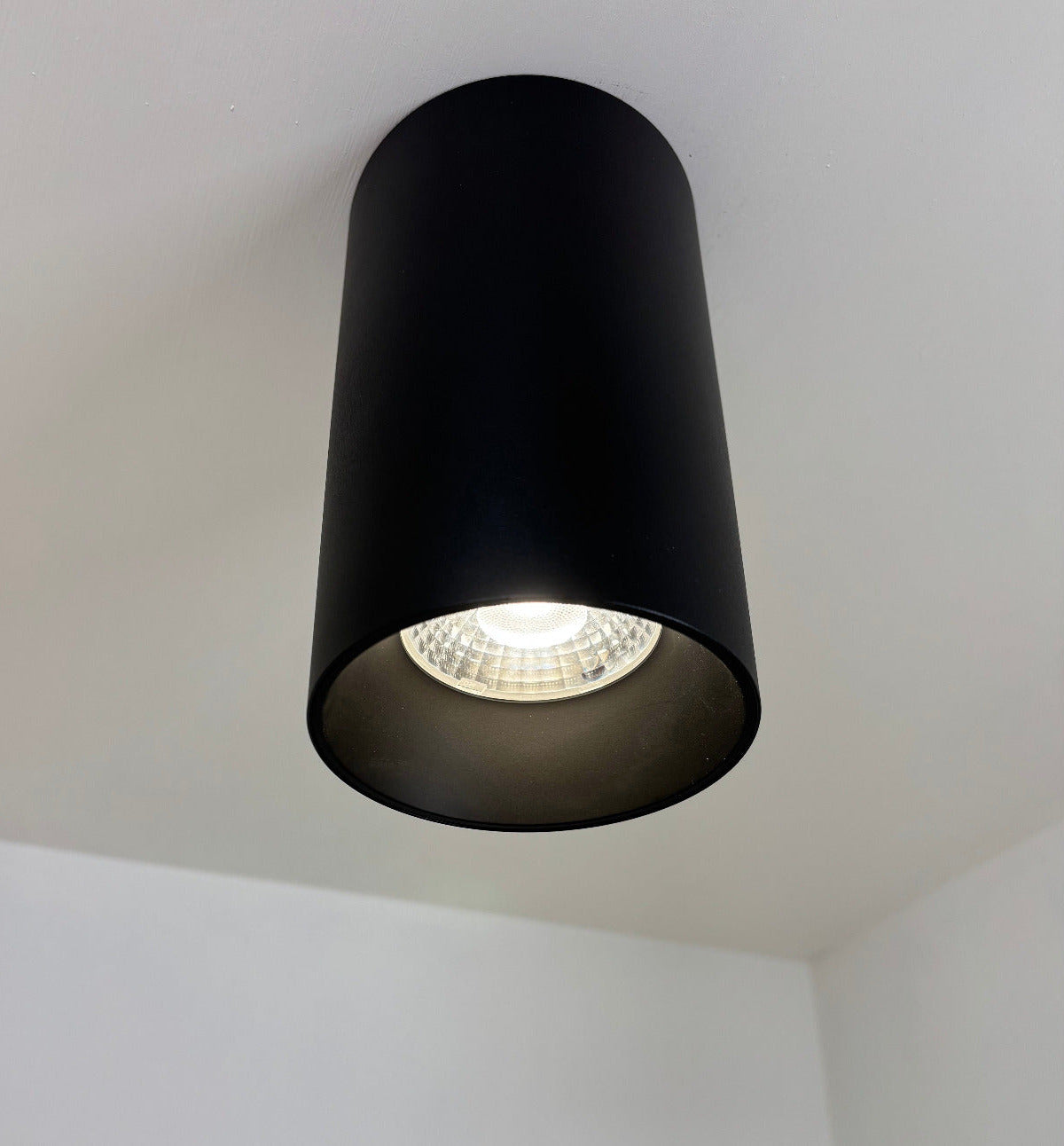 LED-Deckenstrahler, schwarz, 1flg. 25W,