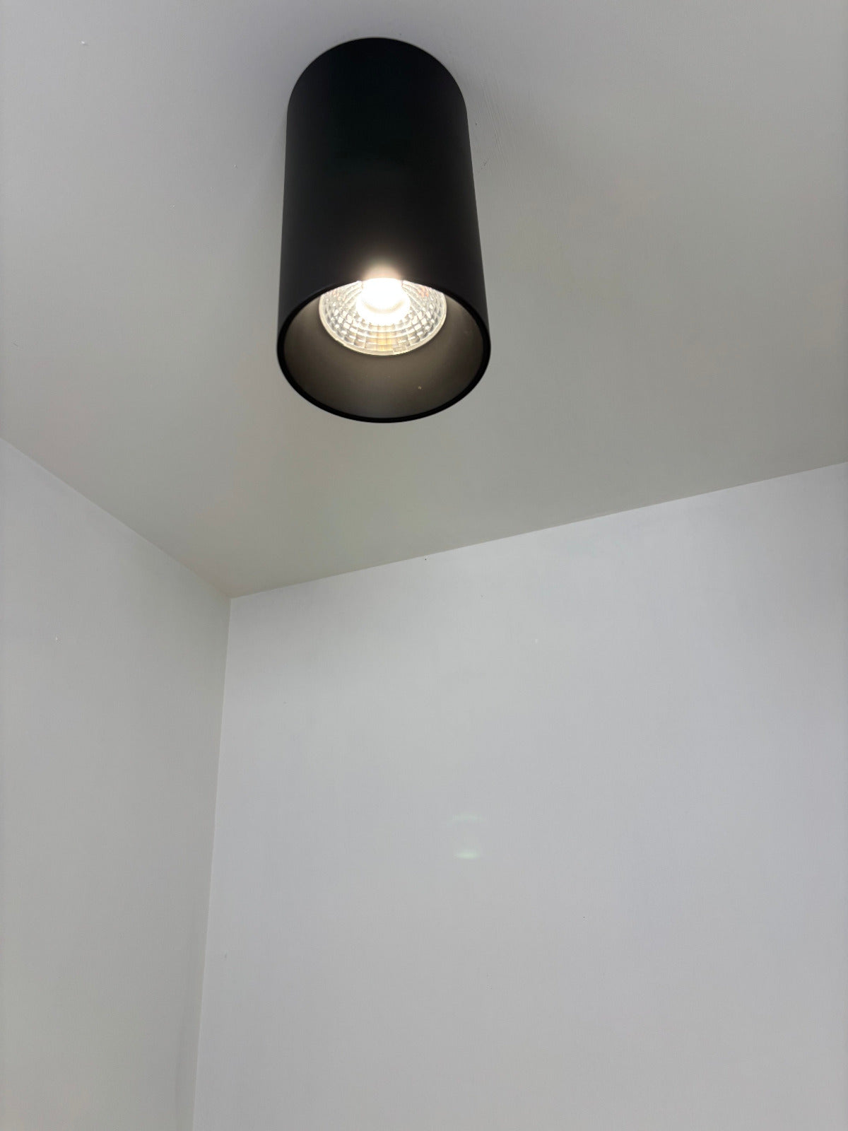 LED-Deckenstrahler, schwarz, 1flg. 25W,