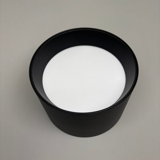 LED-Deckenleuchte, schwarz, 1flg. 12W, IP54