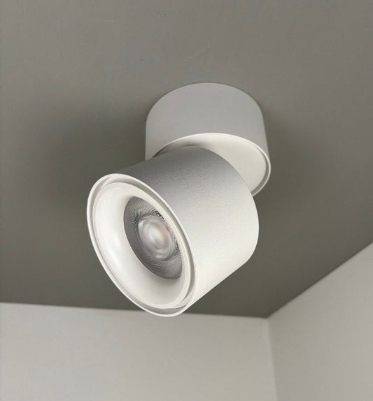 LED-Deckenstrahler, dreh- und neigbar, weiß, 1flg. 24W