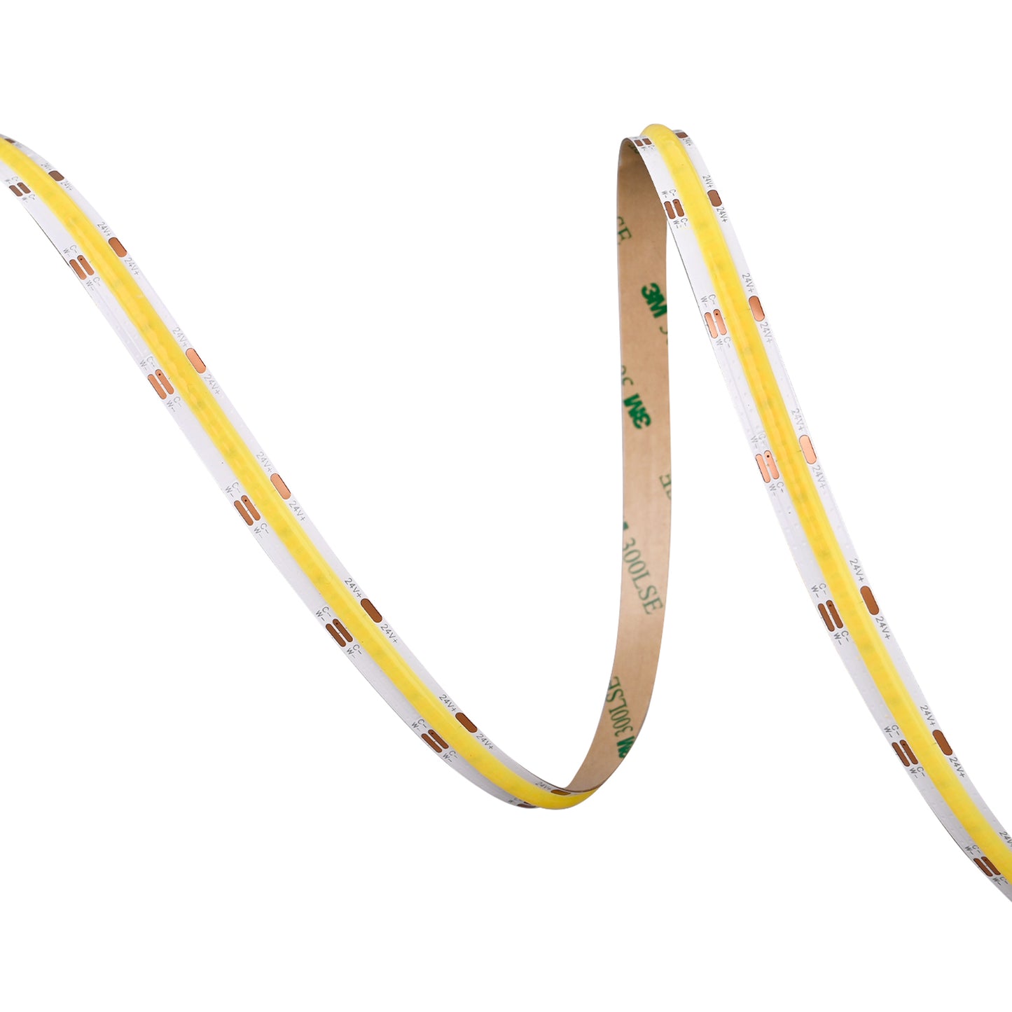 CCT COB LED Band 24V / 14W´M / 608 LEDs´M / 500cm