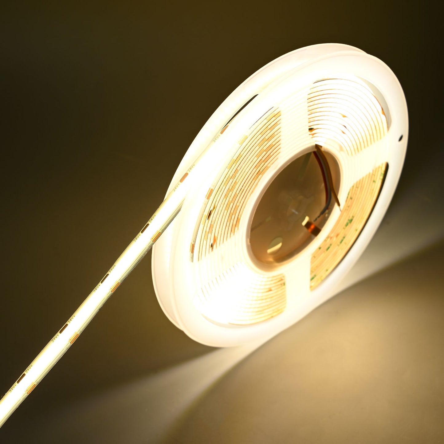 CCT COB LED Band 24V / 14W´M / 608 LEDs´M / 500cm