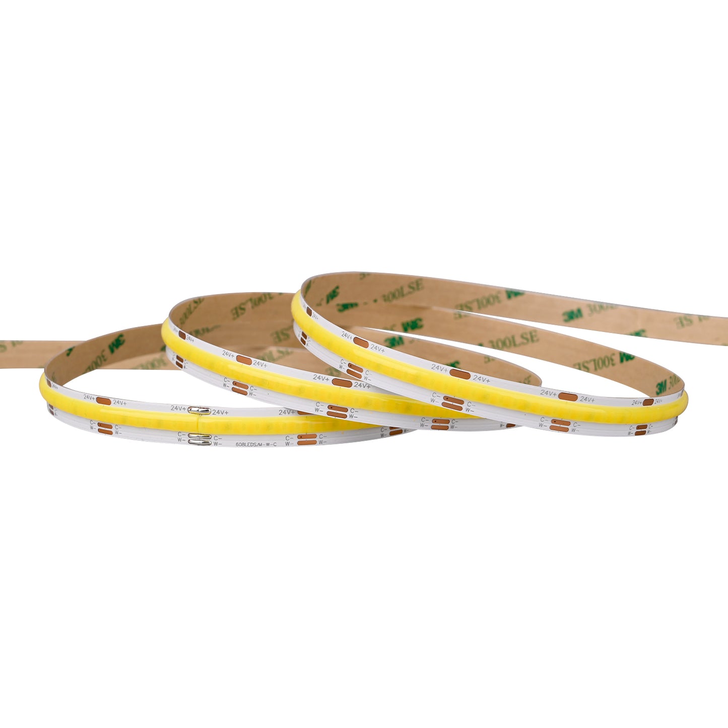 CCT COB LED Band 24V / 14W´M / 608 LEDs´M / 500cm