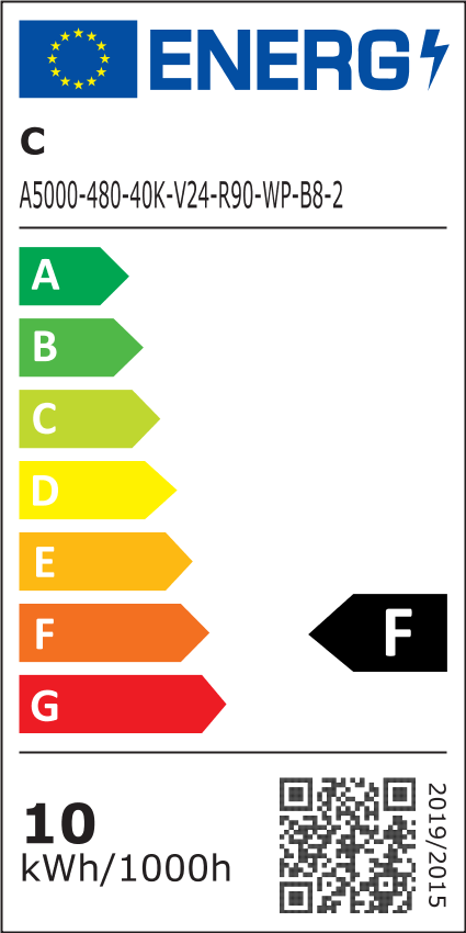 Neutralweiß COB LED Band 24V / 10W´M / 480 LEDs´M / 500cm